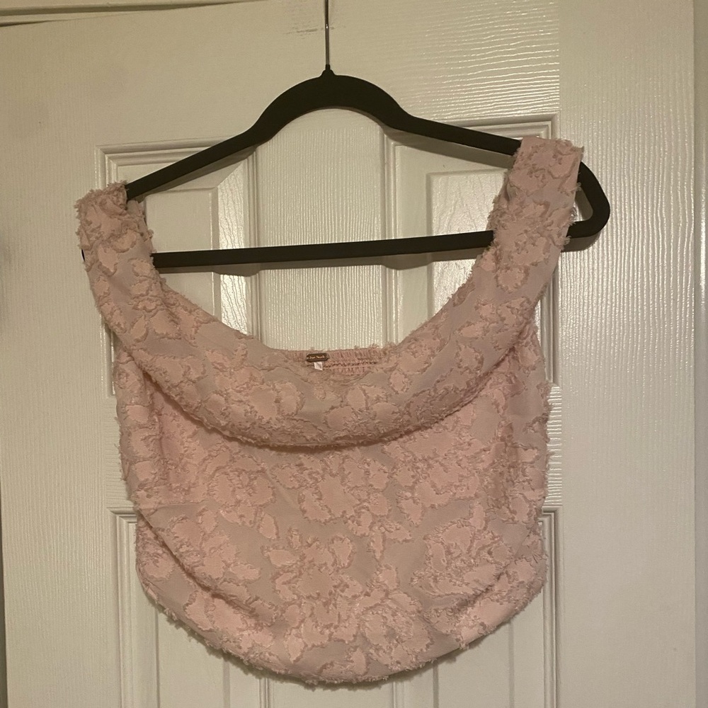 Free People Blush Crop Top